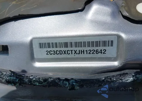 2018 Dodge Charger R/T Rwd из США, поврежденный, VIN 2C3CDXCTXJH122642